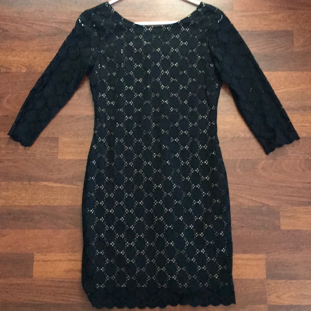 Cocktail Black Dress Size 4P